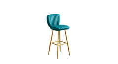 Teal Color Rafael Bar Stool