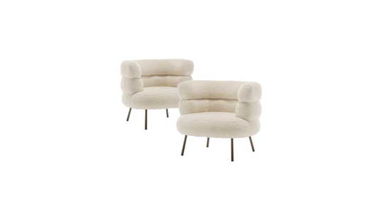Beige Clive Accent Chair