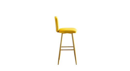 Yellow Color Rafael Bar Stool