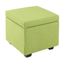 Square Stoage Ottoman With Storage Stool