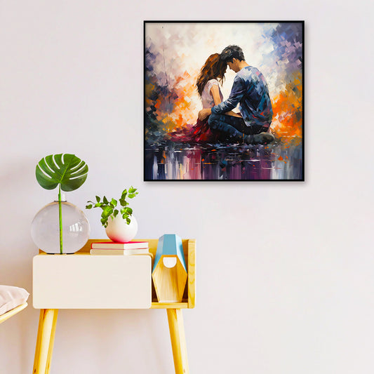 Beautiful Unconditional Love Between Friends Canvas Wall Paintings & Arts