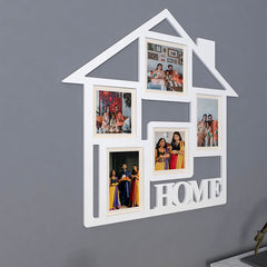 Home White Collage Hanging Photo Frame -Available in 4 colors