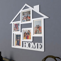 Home White Collage Hanging Photo Frame -Available in 4 colors