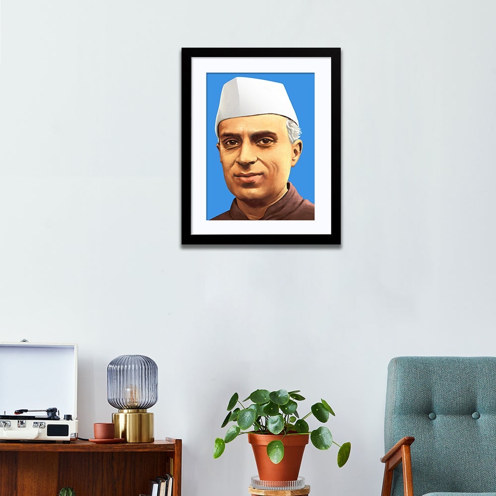 Jawaharlal Nehru Framed Wall Painting