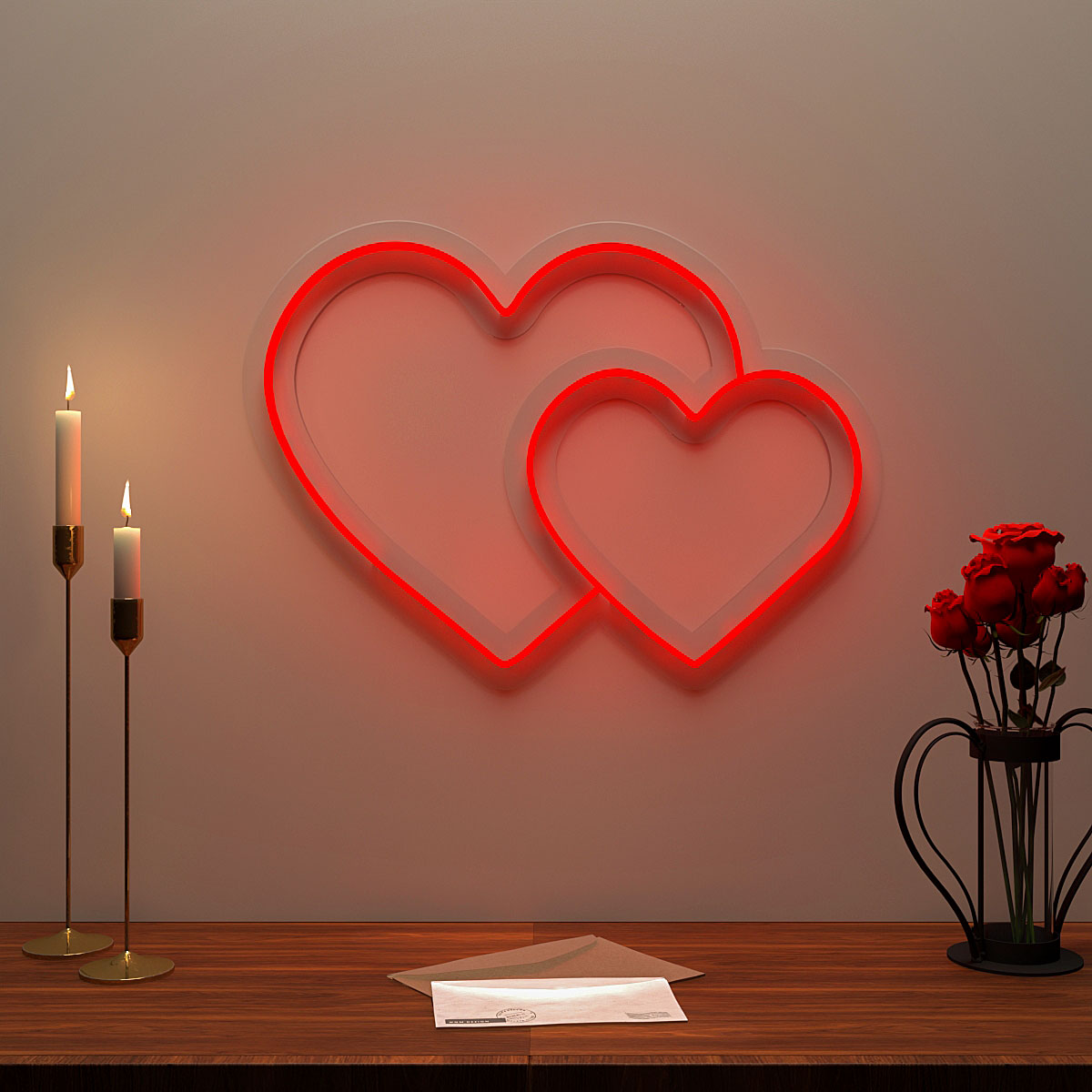 Love Heart Neon Light (Available in Multiple Colors)