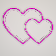 Love Heart Neon Light (Available in Multiple Colors)