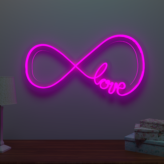 Infinity Love Neon Light (Available in Multiple Colors)