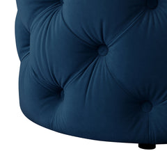 Round Tufted Velvet Ottaman/Poufee Stool