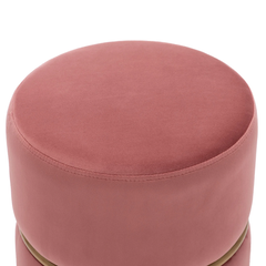 Gracy Velvet Ottoman/Poufee Stool