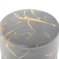 Joseph Velvet Ottoman/Poufee Stool