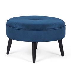 Micky Velvet Ottoman/Poufee Stool