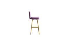 Purple Color Rafael Bar Stool