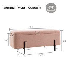 Santrell Comfortable Puff Bench