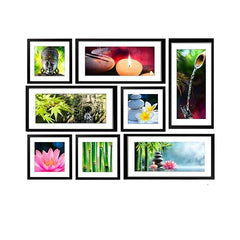 Nature Wall Hanging Collage Photo Frame Set of 8