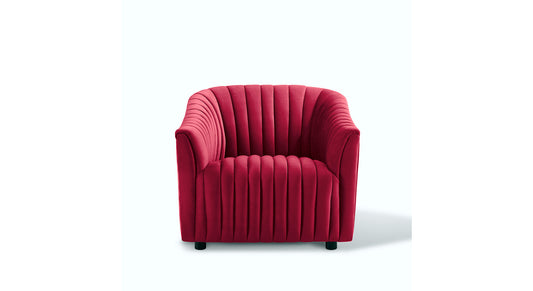 Red Latonia Accent Chair