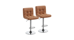 Tan Color Gerrilyn Swiel Adjustable Bar Stool