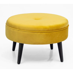 Micky Velvet Ottoman/Poufee Stool