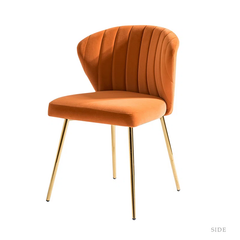 Orange Chimene Accent Chair