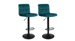 Green Color Neo Swiel Adjustable Bar Stool