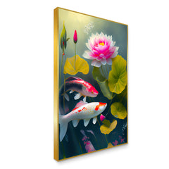 Abstract Design Fish Canvas Printed Wall Paintings 4