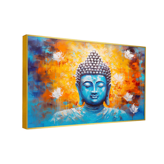 Lord Buddha Wall Art Painting
