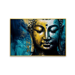 Meditating Buddha Wall Sculpture canvas paintings