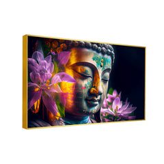 Lord Buddha Canvas Wall Paintings