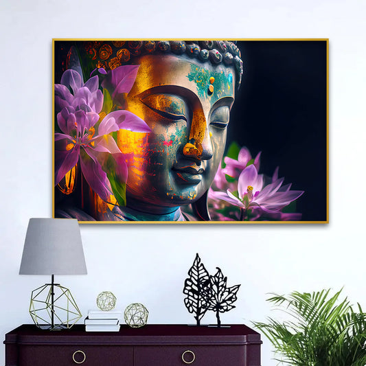 Lord Buddha Canvas Wall Paintings