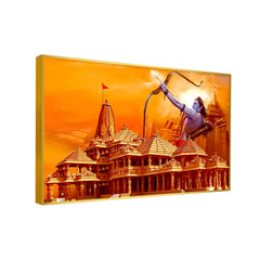 Holy Ram Mandir Canvas Wall Artwork & Paintings