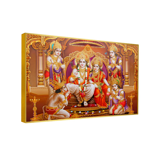 Glorious Shri Ram Darbar Wall Art & Paintings