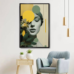 Beautiful Rendering of Inspirational Mood Aesthetic Wall Paintings & Arts