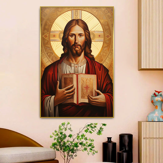 Jesus Christ savior of man messiah Wall Paintings & Arts