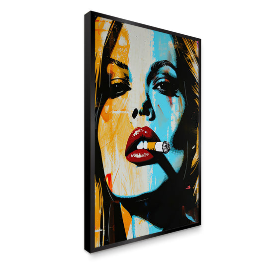 Beautiful Abstract Faces Set Aesthetic Wall Paintings & Arts