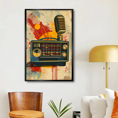 Beautiful Vintage Music Aesthetic Wall Paintings & Arts