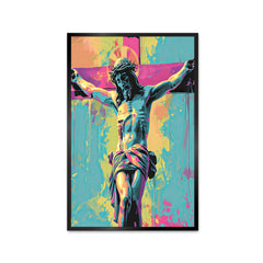 Beautiful Jesus Portrait Aesthetic Wall Paintings & Arts