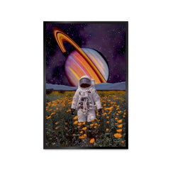 Beautiful Space Astronaut Aesthetic Wall Paintings & Arts