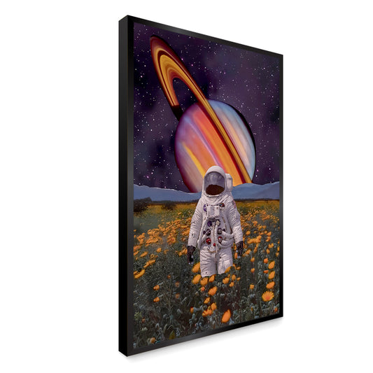 Beautiful Space Astronaut Aesthetic Wall Paintings & Arts