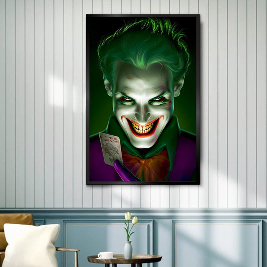 Beautiful The Joker Aesthetic Wall Paintings & Arts