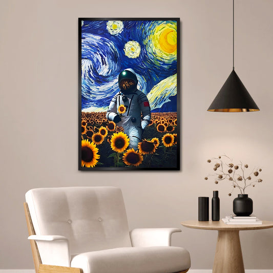 Beautiful Space Art Aesthetic Wall Paintings & Arts