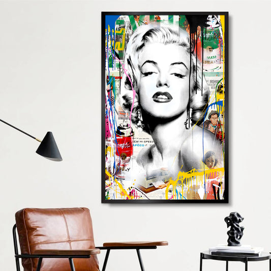 Contemporary Pieces Pop Artist and Videographer Aesthetic Wall Paintings & Arts