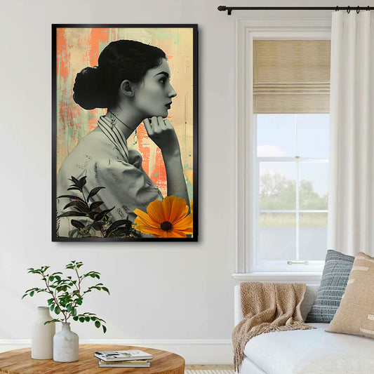 Beautifully Modern Iconography Canvas Printed Aesthetic Wall Paintings & Arts