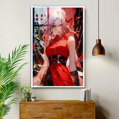 Sakura From Naruto Anime Wall Canvas Painting 1