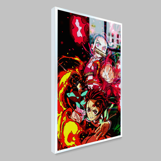 Demon Slayer Characters Anime Wall Canvas Paintings 19