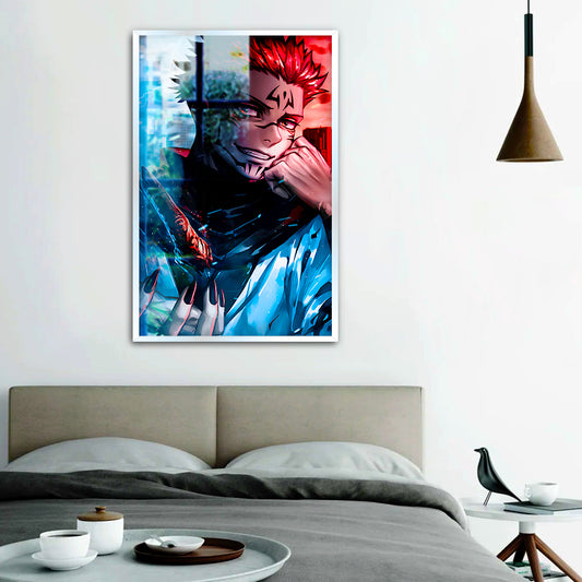 Sukuna From Jujutsu Kaisen Anime Wall Canvas Painting 1