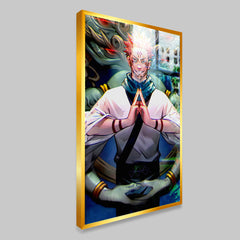 Sukuna From Jujutsu Kaisen Anime Wall Canvas Painting 2