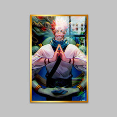 Sukuna From Jujutsu Kaisen Anime Wall Canvas Painting 2