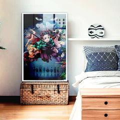 Demon Slayer Characters Anime Wall Canvas Paintings 11