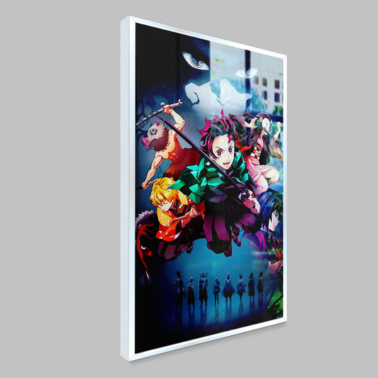 Demon Slayer Characters Anime Wall Canvas Paintings 11