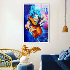 Goku From Dragon Ball Z Anime Wall Canvas Painting 2