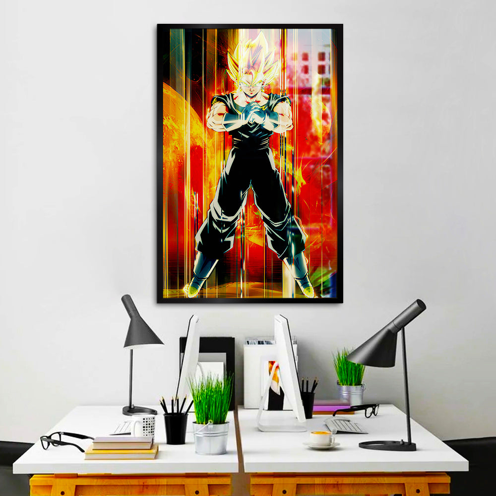 Goku From Dragon Ball Z Anime Wall Canvas Painting 3